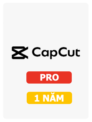 Tài khoản Capcut Pro 1 năm