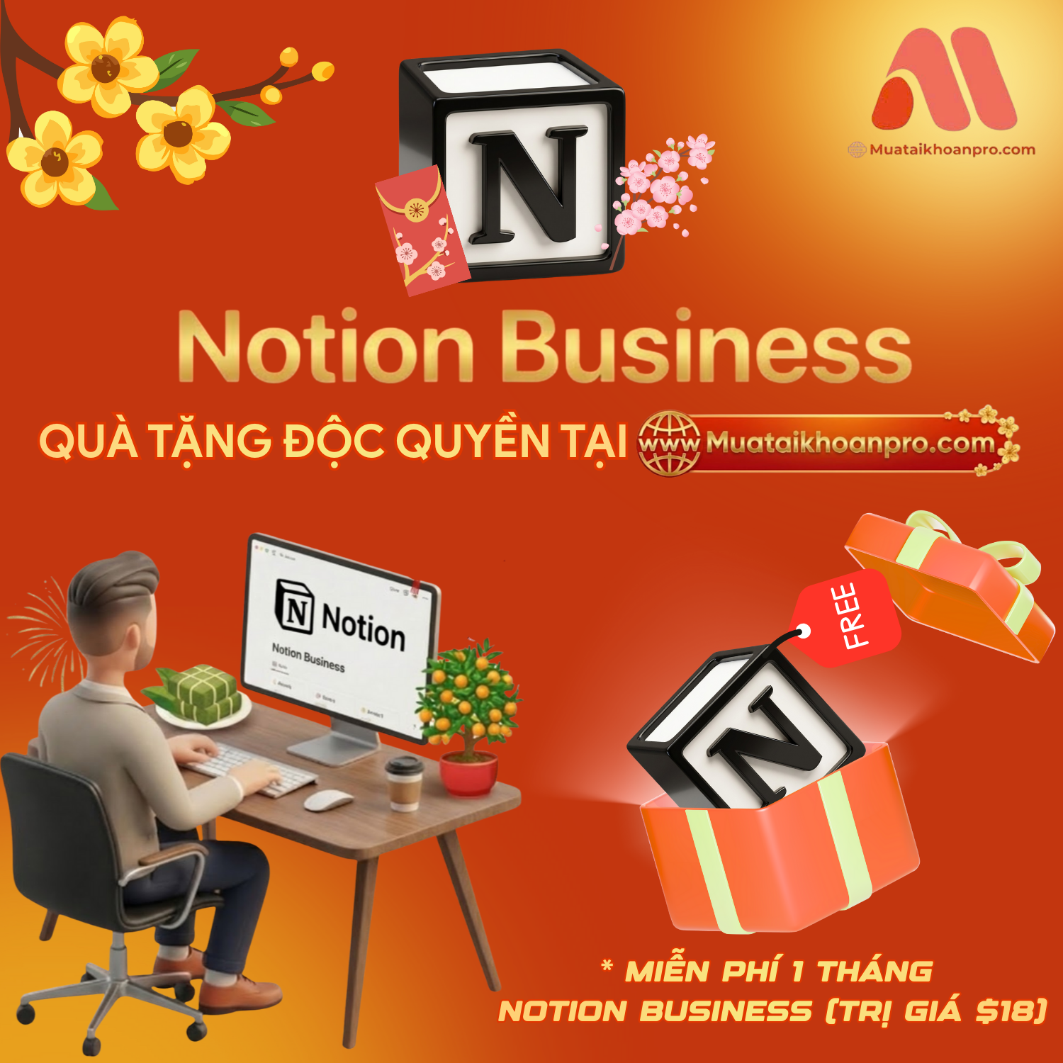 Nâng Cấp Notion AI Chính Chủ Giá Rẻ