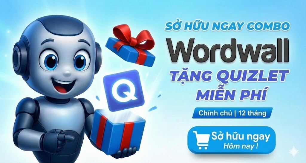 Nâng cấp Wordwall Bản Quyền Giá Rẻ
