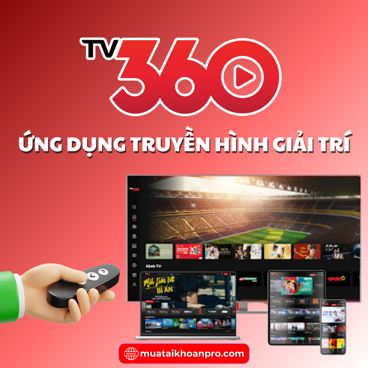 Tài Khoản TV360 Chính Chủ Giá Rẻ