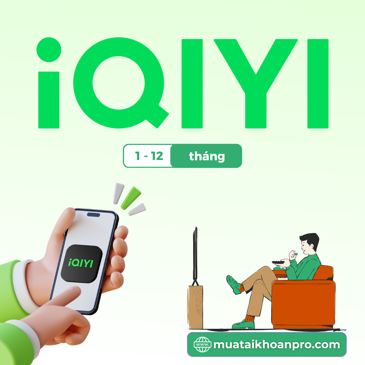 Tài Khoản iQiyi Giá Rẻ